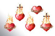 Catholic. Watercolor collection, an Object Illustration by Daria Ustiugova (Thumbnail 5 of 12)
