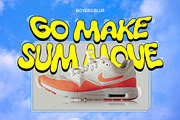 Boyers Blur, a Sans Serif Font by Craft Supply Co. (Thumbnail 3 of 8)