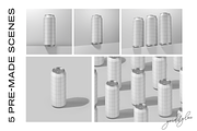 Drink Can Mockup - 500ml, a Packaging Mockup by Grid&Glow (Thumbnail 7 of 8)