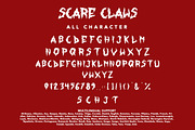 Scare Claws, a Blackletter Font by HATFSTUDIO (Thumbnail 7 of 8)