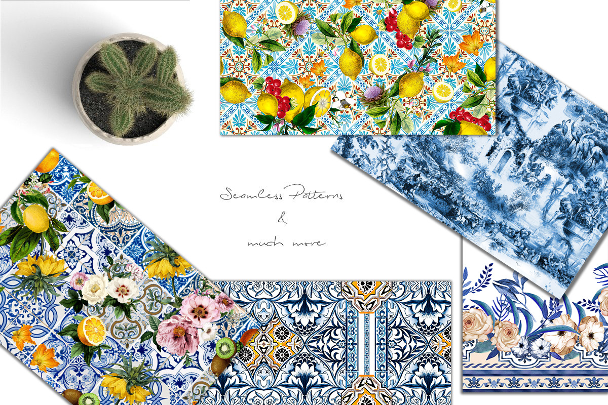 Sicílian Print Set, a Pattern Graphic by Luiz da Rolt Grathwohl (Photo 6 of 10)