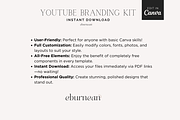Youtube Branding Kit Canva, a Social Media Template by Studio Eburnean (Thumbnail 4 of 5)