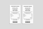 Store Receipt Mockup, a Product Mockup by xavier_studio (Thumbnail 5 of 5)