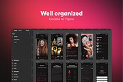 Amour - Dating App UI Kit, an UI Kit Template by yoframe (Thumbnail 4 of 6)