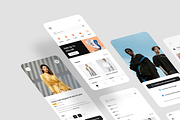 O.B - Fashion App UI Kit, an UI Kit Template by iDoodle Studio (Thumbnail 2 of 4)