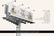 Watercolor PNG  Baby Goat Clipart, an Animal Illustration by Geniecreativestudio (Thumbnail 8 of 9)