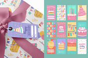 Birthday Party Bundle Illustrations, a Background Graphic by CreativeChristiana (Thumbnail 12 of 17)
