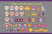 Day of the Dead Graphic Set, a Pattern Graphic by Drafts n Doodles (Thumbnail 2 of 6)