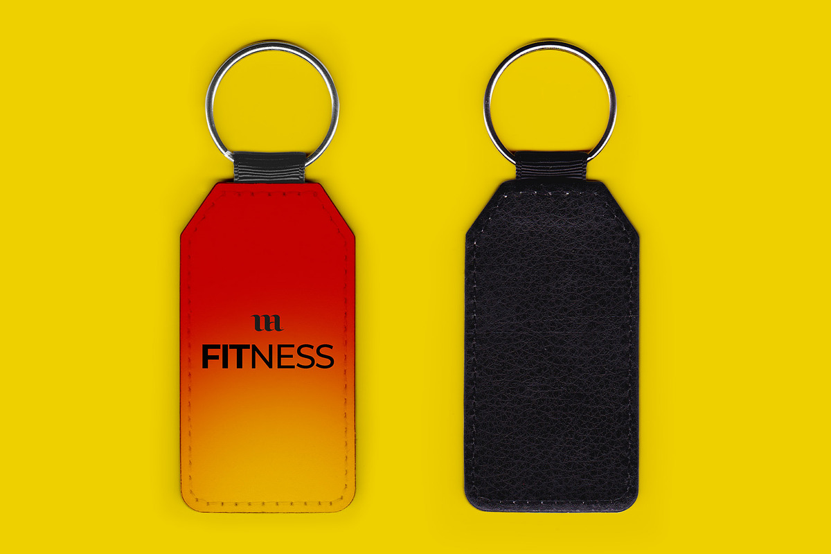 Keychains Mockup & Template, a Product Mockup by Mark Anthony Media (Photo 4 of 4)