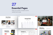 Omega - HTML5 Landing Templates, a HTML Template by FinestDevs (Thumbnail 3 of 6)