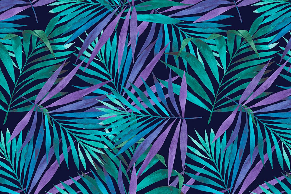Watercolor Tropics, a Pattern Graphic by Elona Laff (Photo 2 of 3)
