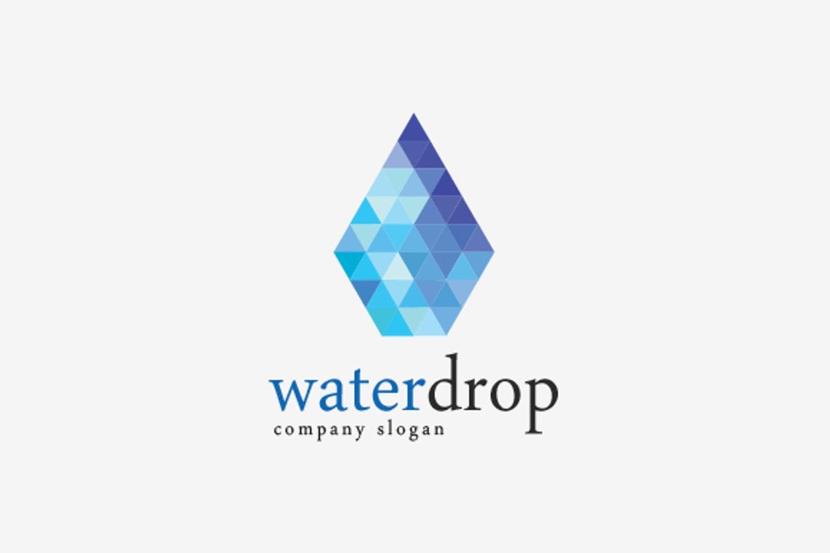 Waterdrop Logo, a Branding & Logo Template by sionadrian (Photo 1 of 2)