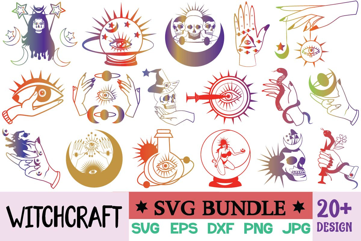 Witchcraft SVG Vector Bundle | Creative Market