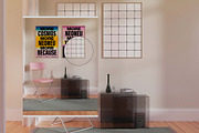 Frame Mockups In Living Room SISSY, a Household Mockup by Bonumo (Thumbnail 10 of 12)