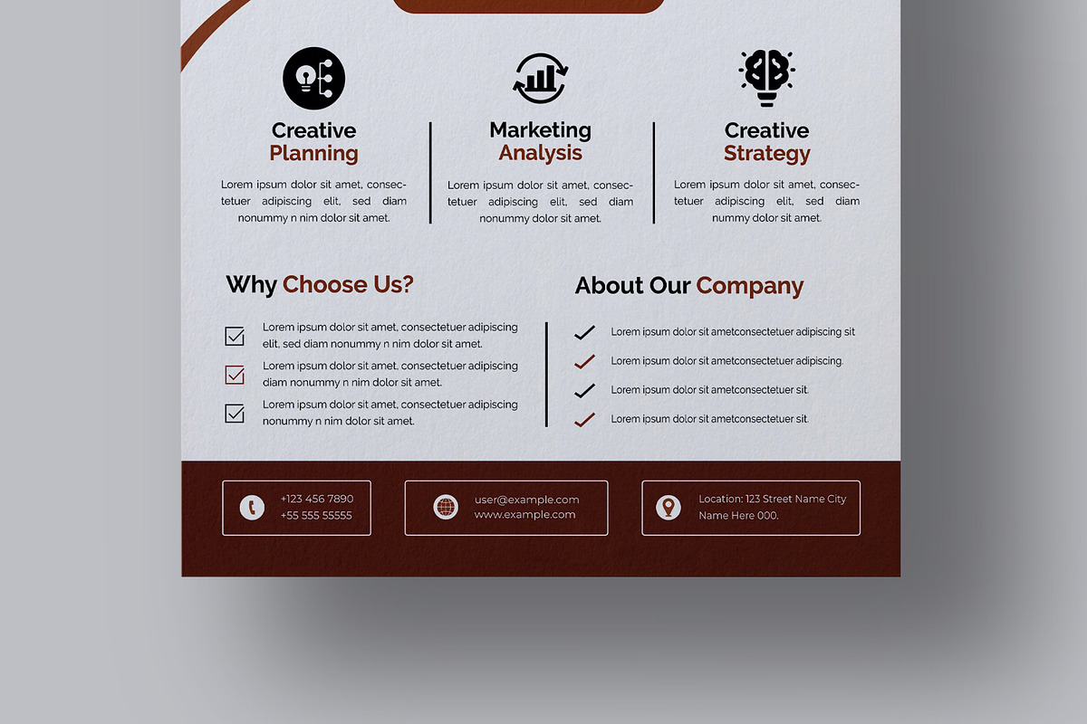 Digital Marketing Business Flyer, a Flyer Template by MightyDesign (Photo 3 of 8)