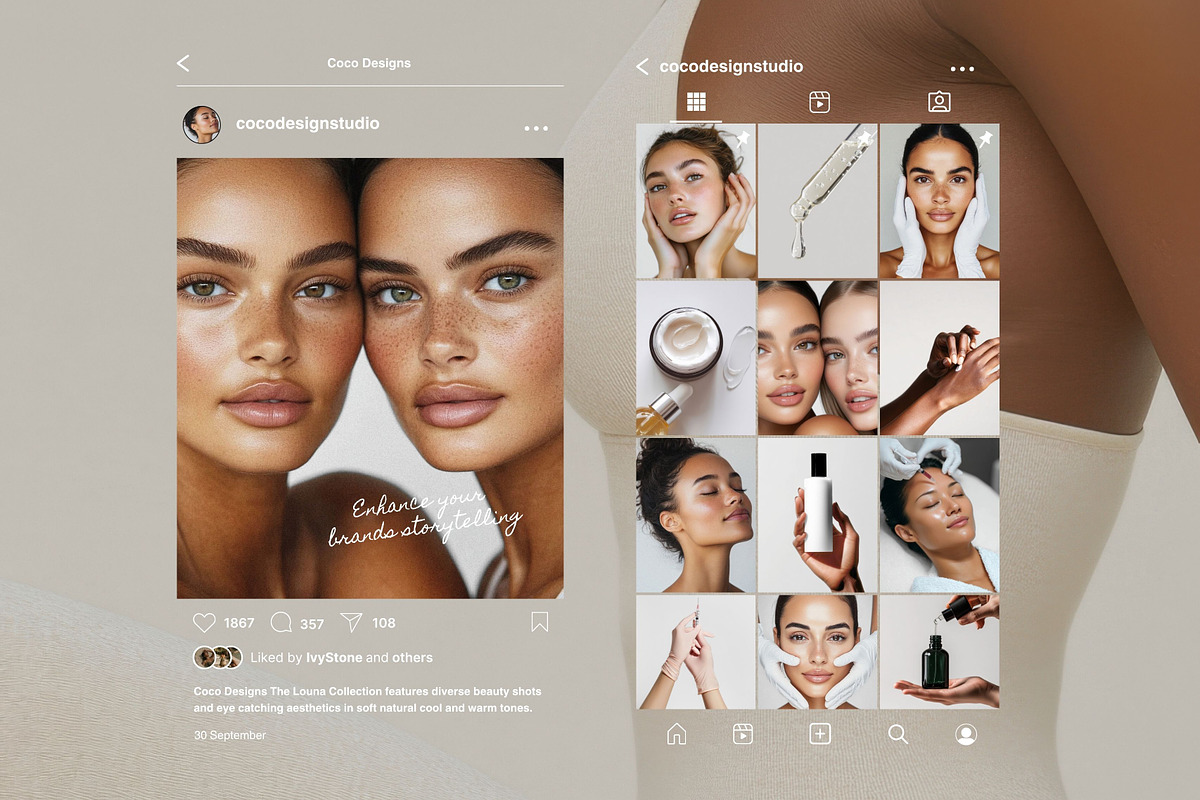 100 Beauty Skincare Stock Photos, a Beauty & Fashion Photo by COCO Designs (Photo 19 of 21)