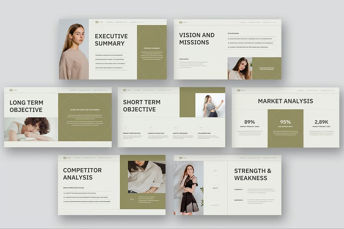 Brand Strategy Google Slides, a Presentation Template by Fit-tee (Photo 8 of 10)