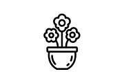 Flower Pot Silhouette Vector Bundle, an Illustration by jahid234 (Thumbnail 18 of 49)
