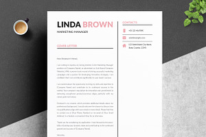 Marketing Manager Resume Layout