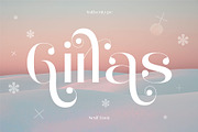 Girlas - Elegant Serif Font, a Serif Font by AuthenType (Thumbnail 1 of 13)