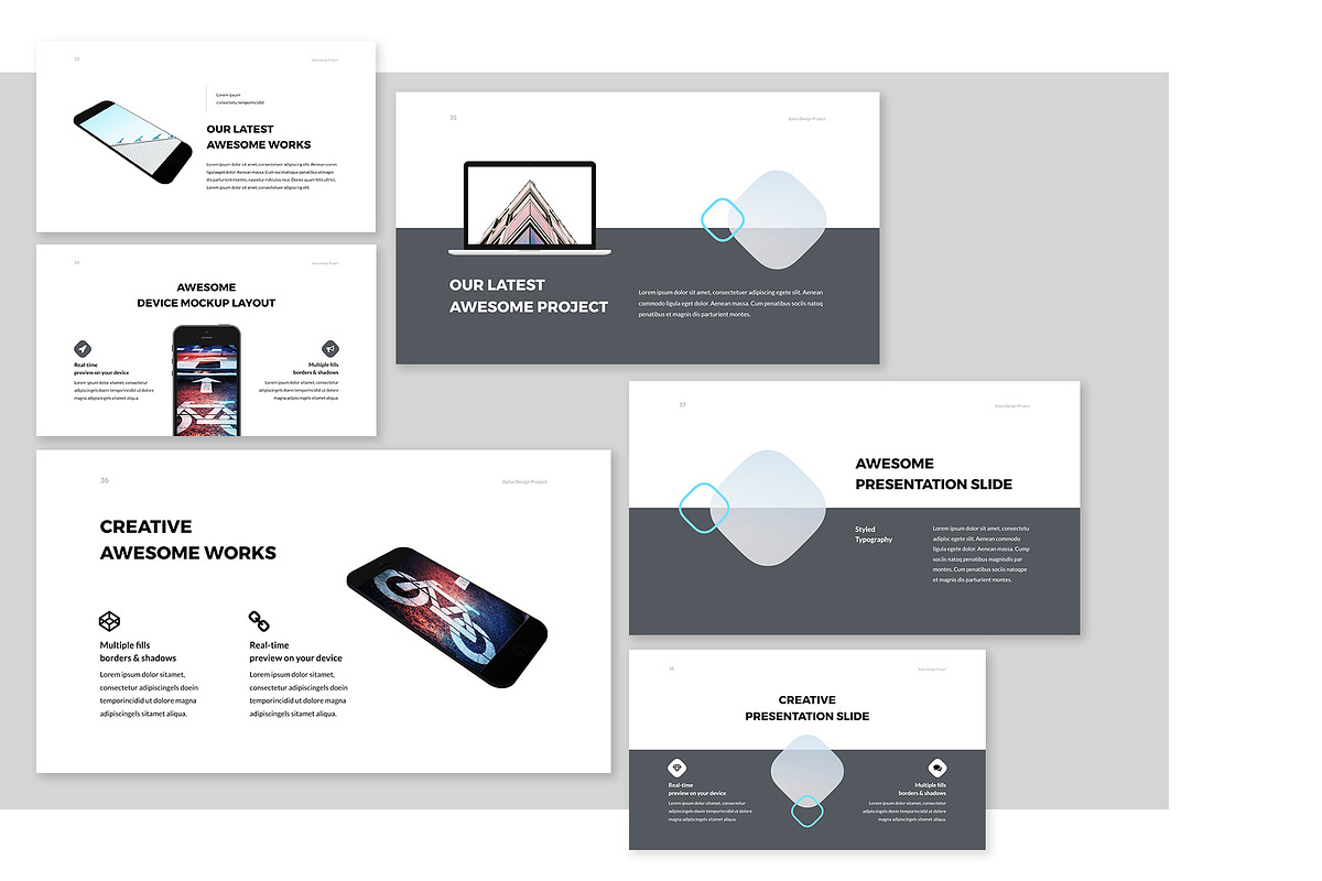 Xplus - Creative Keynote Template, a Presentation Template by KHIDD (Photo 8 of 15)