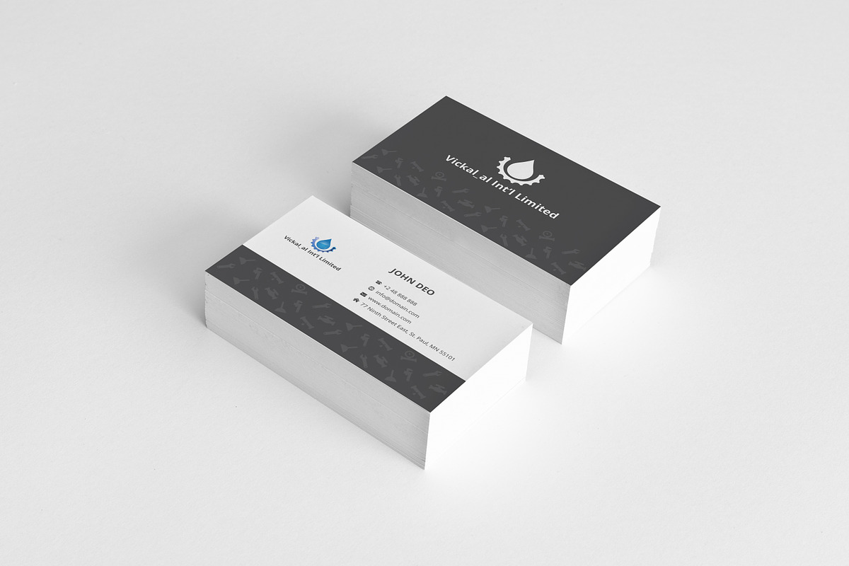 Plumber Stationery, a Stationery Template by Sajida Salim (Photo 2 of 2)