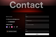 Premium Framer Portfolio Template 1, a Landing Page Template by Graphicuss (Thumbnail 6 of 6)