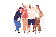 Men friends relax together set, a Person Illustration by Good Studio (Thumbnail 2 of 9)