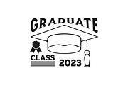 Set of Graduate Badges Concept, a Branding & Logo Template by Billah Hub (Thumbnail 3 of 3)