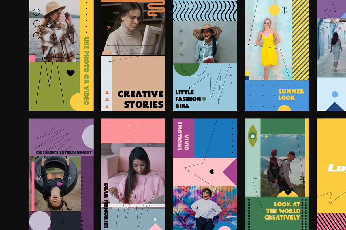 Colorful Stories for After Effects, a Marketing Template by 2dfx (Photo 1 of 2)