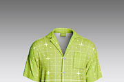 Hawaiian Short Sleeve Shirt Mockup, a Product Mockup by OneVectorStock (Thumbnail 7 of 13)