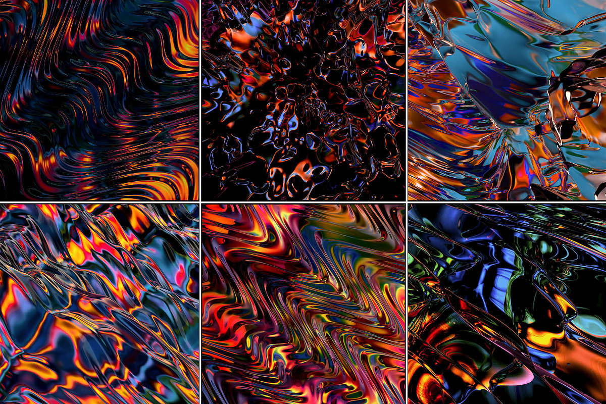 Shimmer: Reflective 3D Textures, a Texture Graphic by Chroma Supply (Photo 15 of 16)