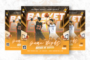 Basketball Flyer PSD Design Template, a Flyer Template by Shajib Shikder (Thumbnail 2 of 2)