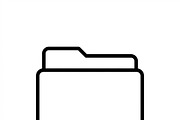 43 Office Supplies Icon Set, an Outline Icon by adenpinkstore (Thumbnail 4 of 20)