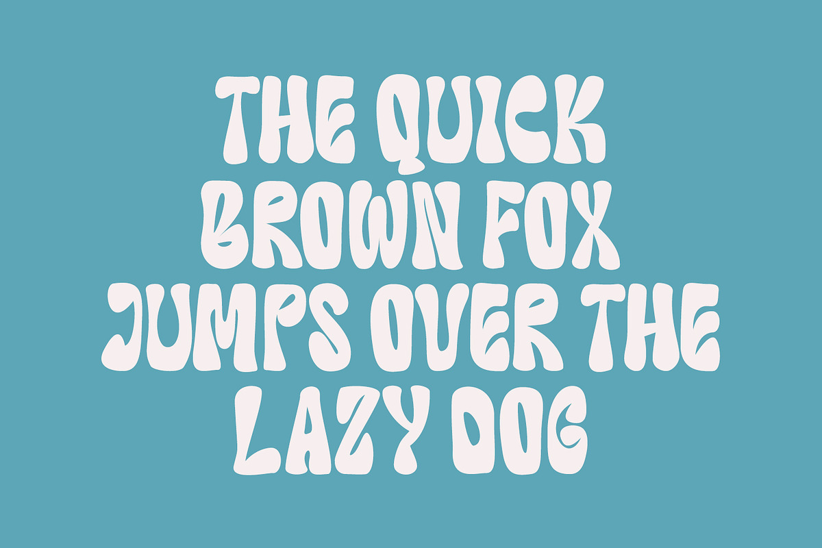 Codera Madoce Retro Groovy Display, a Sans Serif Font by Maulana Creative (Photo 3 of 7)