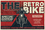 The Retro Bike + 20 Bonus, an Object Graphic by TSV Creative (Thumbnail 1 of 5)