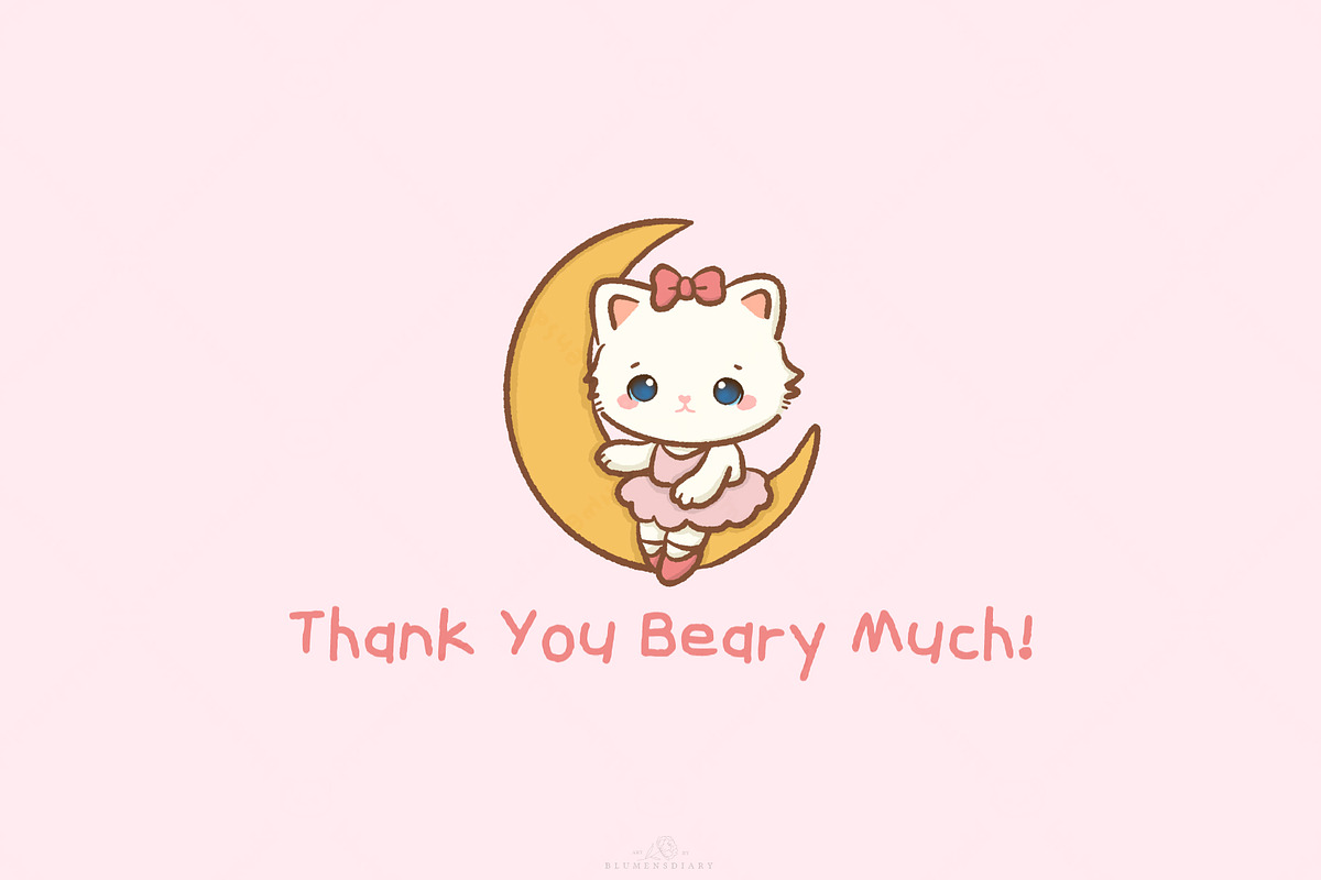 Ballerina Cat Nutcracker clipart, an Animal Illustration by Blumensdiary (Photo 7 of 7)
