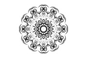 Black White Mandala Illustration Set, a Decorative Illustration by NJ Himel (Thumbnail 39 of 101)
