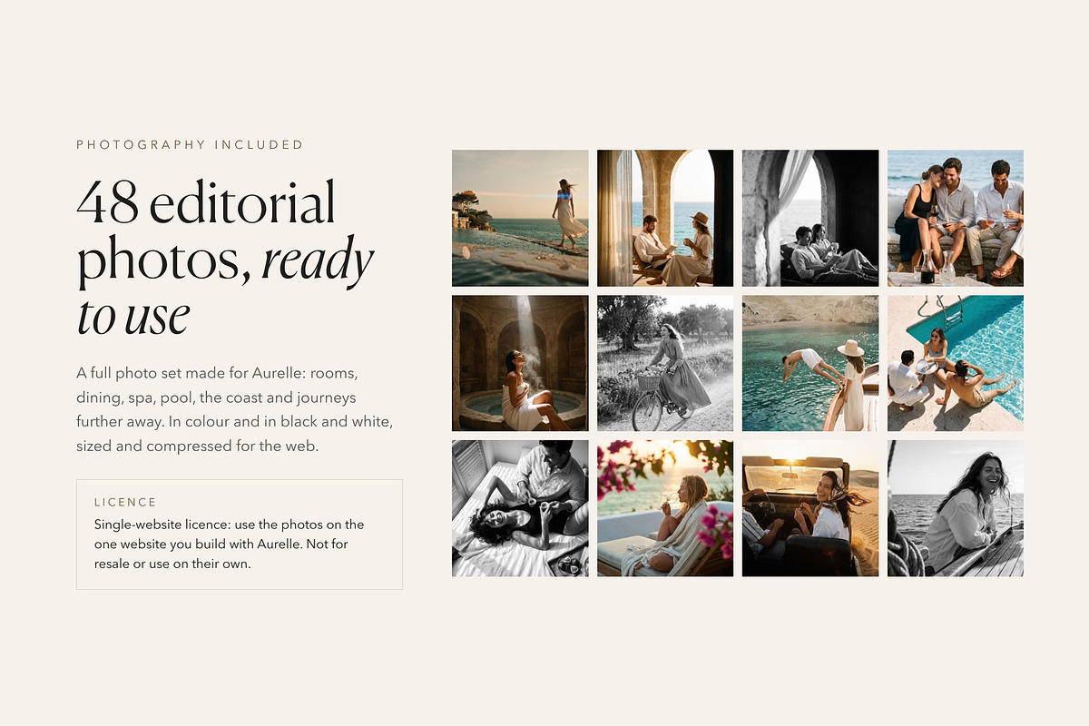 Aurelle Luxury Hotel & Resort Theme, a WordPress Template by Tomasz Ganclerz (Photo 5 of 18)