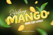 Editable Juice Text Effect Pack of 6, a Layer Style Add-On by Creative Designs (Thumbnail 1 of 6)