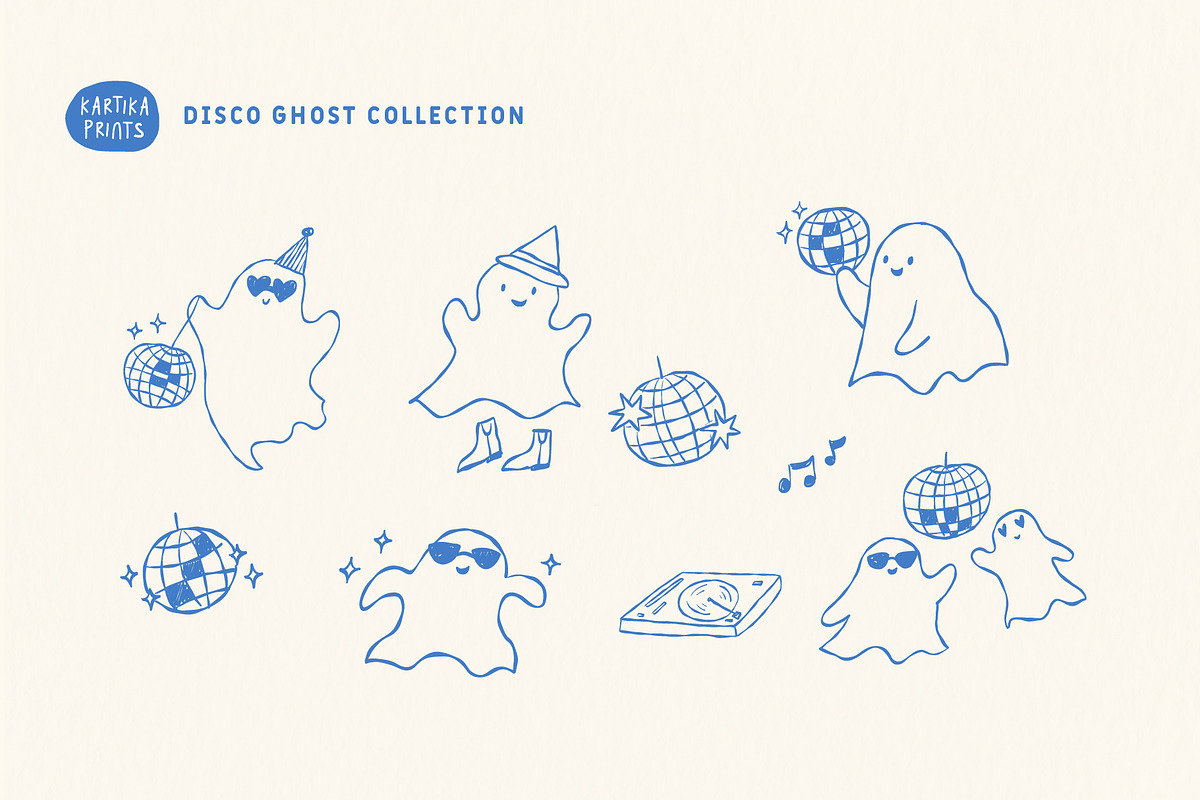 Halloween Clipart and Frames, an Illustration by Kartika Prints (Photo 7 of 11)