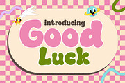 Good Luck Font, a Handwritten Font by Fox7 By Rattana (Thumbnail 1 of 8)
