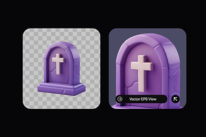 Halloween 3D Icons Pack