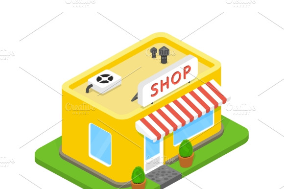 Vector 3D Shop
