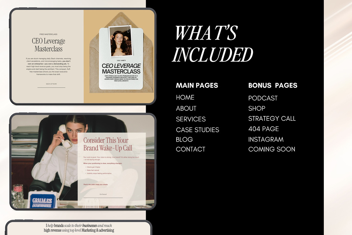 Squarespace Website | Lulu Jane, a Squarespace Template by thrivedigitally (Photo 8 of 10)