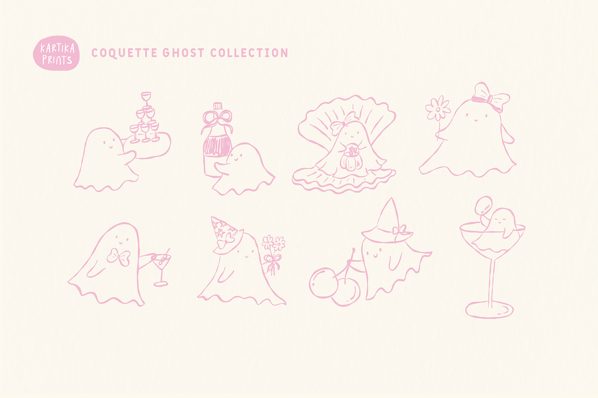 Halloween Clipart and Frames, an Illustration by Kartika Prints (Photo 2 of 11)