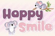 Happy Smile - Handwritting, a Font by Charmingbear59.design (Thumbnail 1 of 5)