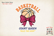 Cute Basketball Mom & Game Day, a Sport Illustration by GlitterCraft (Thumbnail 92 of 101)