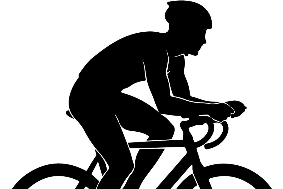 Cycling Sport Silhouette Bundle, an Illustration by Designs_River (Photo 6 of 38)