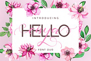 Hello Eisya -  Font Duo, a Script Font by PutraCetol Studio (Thumbnail 1 of 10)